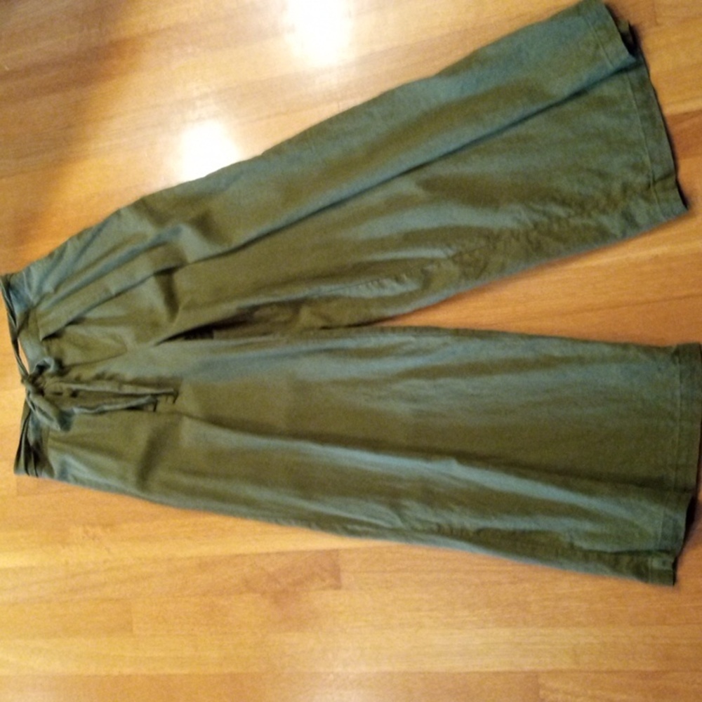 Y2K Forever 21 Linen Blend Wide Women's Pants Small
